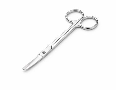stainless steel dressing scissors instrument CE certified for cutting dressings and gauze.