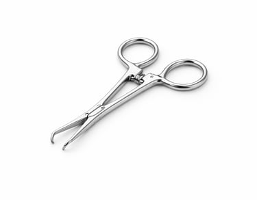 stainless steel Jones towel clamp instrument CE certified for drape fixation.