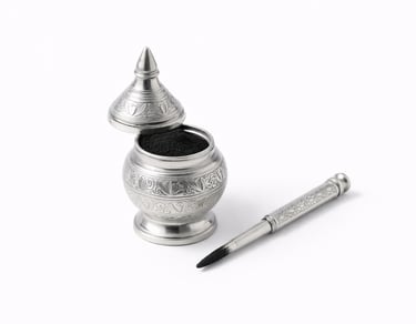 Traditional surma kohl prepared using classic Islamic methods