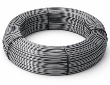 Industrial steel wire rods for construction and manufacturing