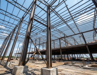 commercial architectural design engineering and county permitting for Florida steel buildings by Ellison Row Group