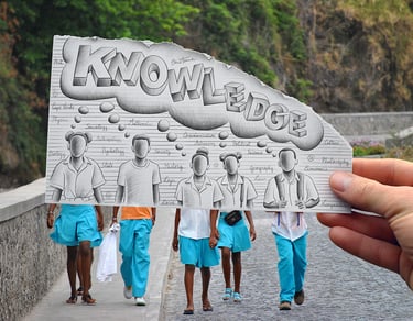 Ben Heine Visual Art : Knowleddge