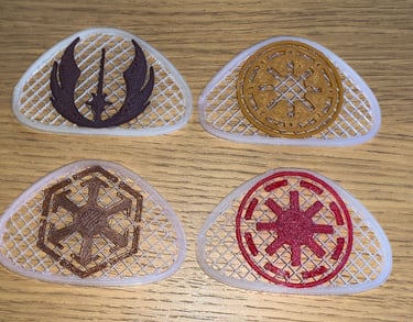 flo-23: 4x Startrek insignia