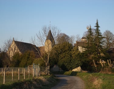 Vue depuis la vallée de Chambray 27120 - ATZ Diagnostic Immobilier