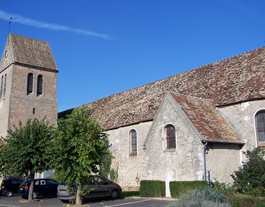 Photo de l'église Saint-Martin de Galluis 78490 - ATZ Diagnostic Immobilier