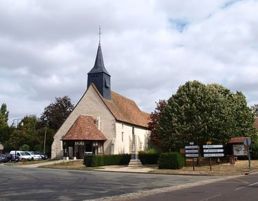 Photo de l'église Saint-Germain de Marcilly-la-Campagne 27320 - ATZ Diagnostic Immobilier