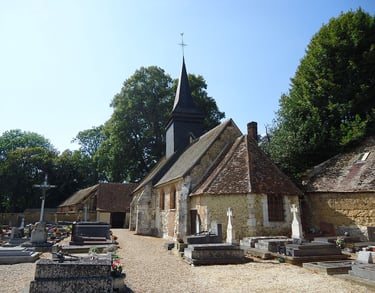 Photo de l'église de Miserey 27930 - ATZ Diagnostic Immobilier