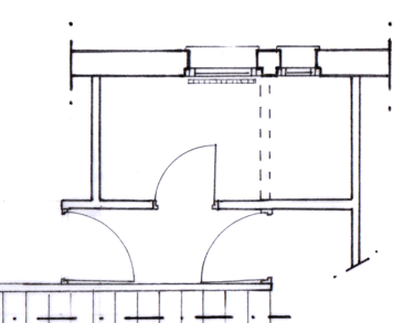 Maison G-T - Plan salle d'eau existant