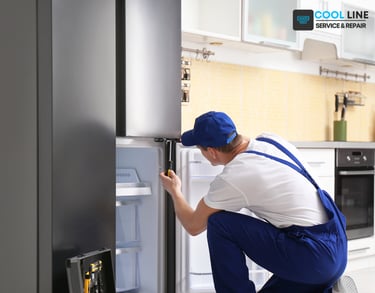 Efficient solutions for fridge repair near me provided by Coolline Service.