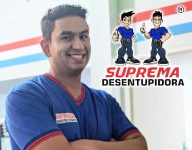 técnico da empresa suprema desentupidora