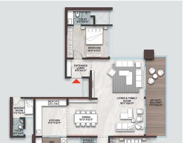 ANP Privado 4BHK - 2306 Sq Ft