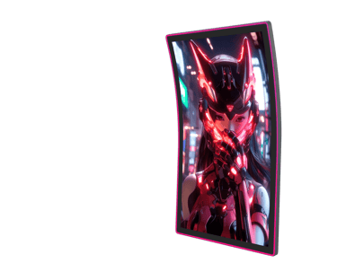 the 4k j curved touch screen for casino and gaming