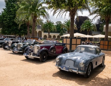 Oldtimer Rallye und concours delegance im Weserbergland