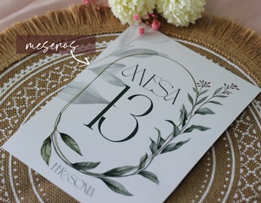 meseros de boda