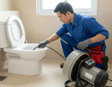 desentupimento de vaso sanitário