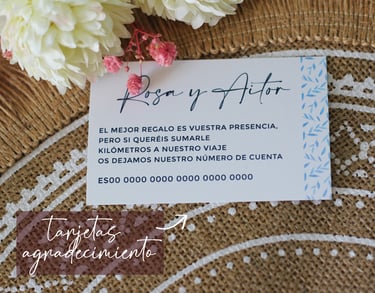 tarjetas de boda