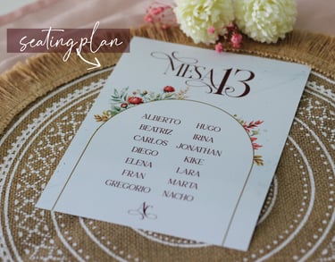 seating plan boda