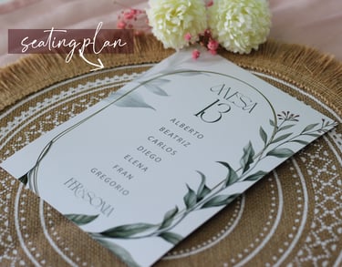 seating plan boda