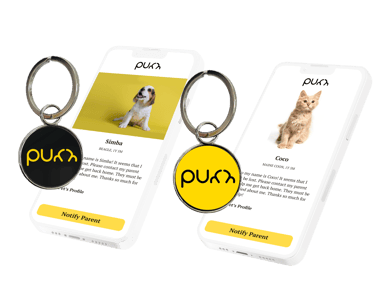 Purr Tags with Dog & Cat Lost Mode