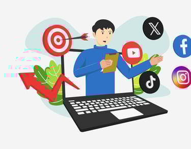promote your stream on social media