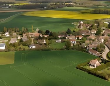 Photo vue aérienne de Boutigny-Prouais 28410 - ATZ Diagnostic Immobilier