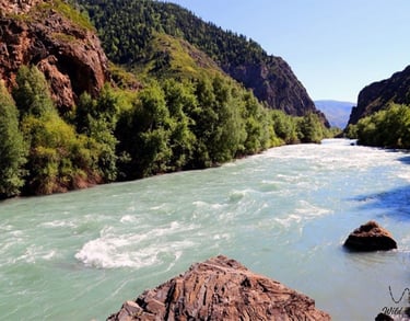Koksu River Tashkent Uzbekistan