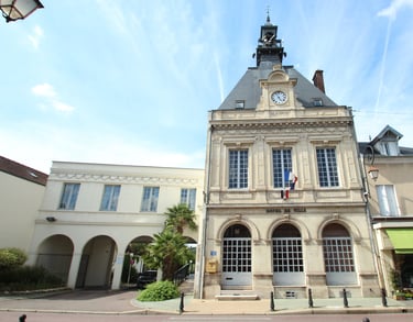 Photo de l'hôtel de ville de Bonnières-sur-Seine 78270 - ATZ Diagnostic Immobilier