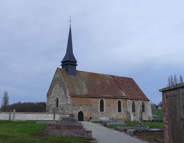 Photo de l'église de Courdemanche 27320 - ATZ Diagnostic Immobilier