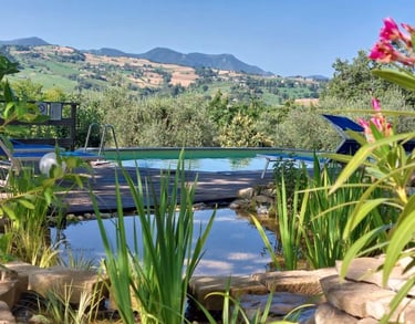 Casa Aurora Natural pool le marche