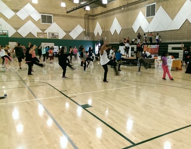 Enhancing Forward Action Inc. image of a group yoga