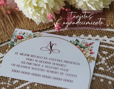 tarjetas de boda