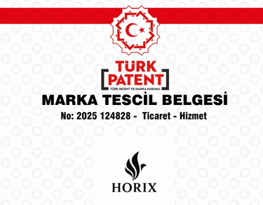 HORIX trademark registered in Turkey registration number 2025 124828