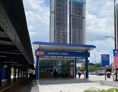 ampang park lrt
