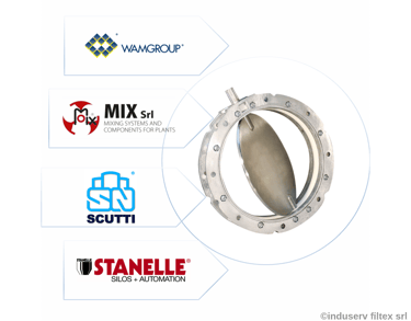 micromix_butterfly valeves for Powders and Granules