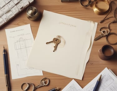 a man riding a skateboard down a street next to tall buildings