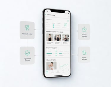 Programa online de rehabilitación de hombro guiado por fisioterapeuta