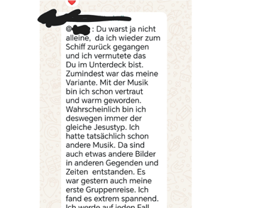 Feedback Gruppenreise