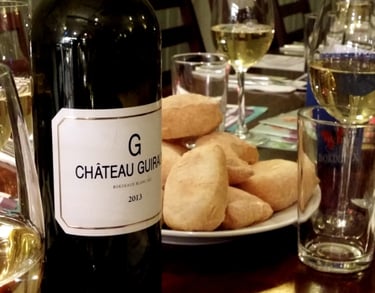 Christmas wine tasting