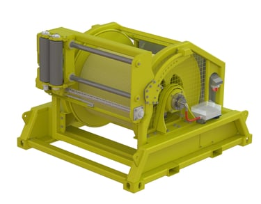 3D Model of Constant Tension Winch