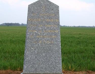 Photo du monument au mort de Chavigny-Bailleul 27220 - ATZ Diagnostic Immobilier