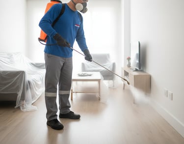 dedetização em residência