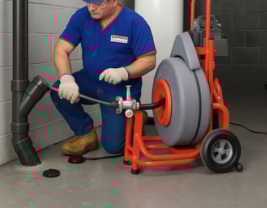 DESENTUPIENTO DE COLUNA DE PREDIO