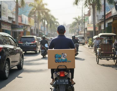 Cuci sepatu antar jemput