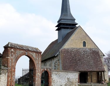 Photo de l'église de Coudres - ATZ Diagnostic Immobilier