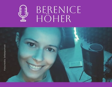 Der Hörspiel-Cast von Autor Luca Snow - "Existence": Sprecherin Berenice Höher