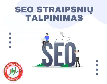 seo straipsniu talpinimas