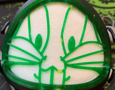 flo-66: Flomask with Bugs Bunny decoration