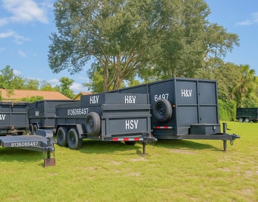Dumpster and Flatbed Trailer Rental Tampa