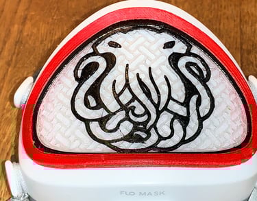 flo-54: Flomask with Inkfish logo-open