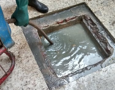 desentupimento de caixa de gordura